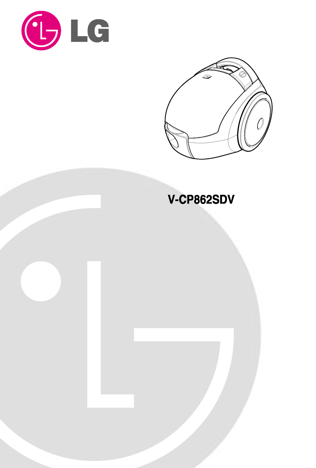 LG V-CP862SDV User Manual