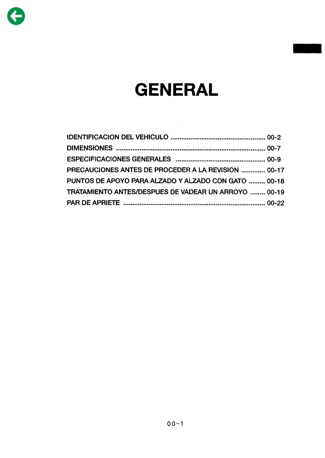 Hyundai Galloper 1997 User Manual