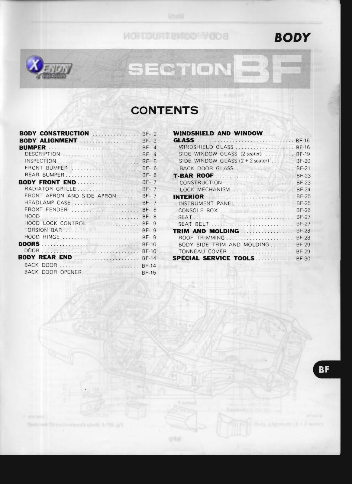 Enon BF Instruction Manual