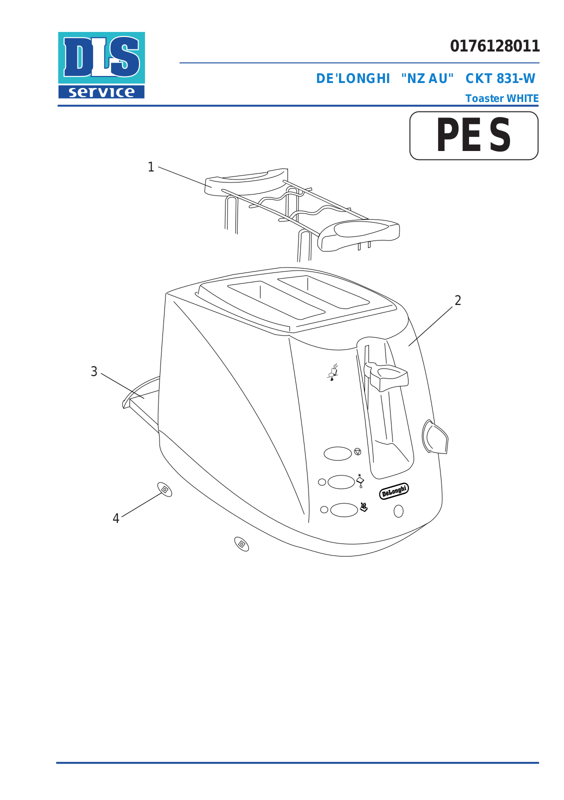 DeLonghi CKT831W Service Manual