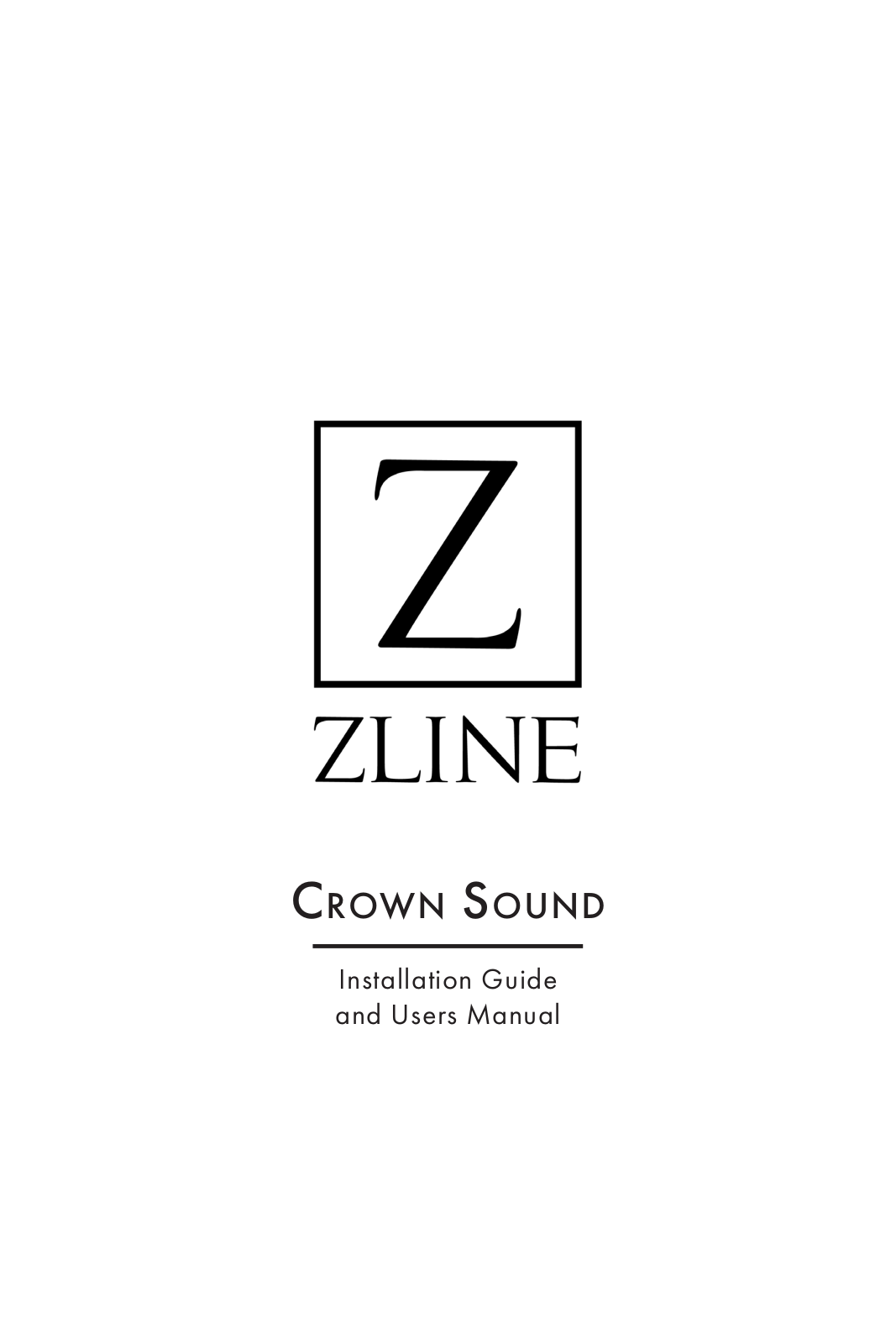 ZLINE 667CRNBT54 Installation manual