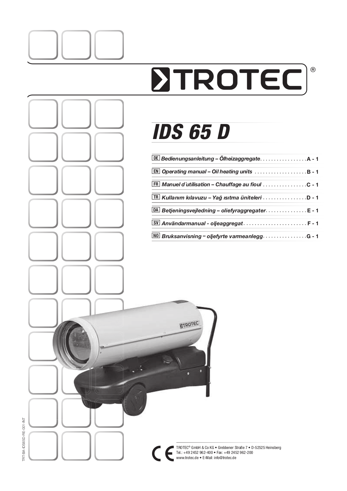 Trotec IDS 65 D Operating Manual - ManualMachine.com
