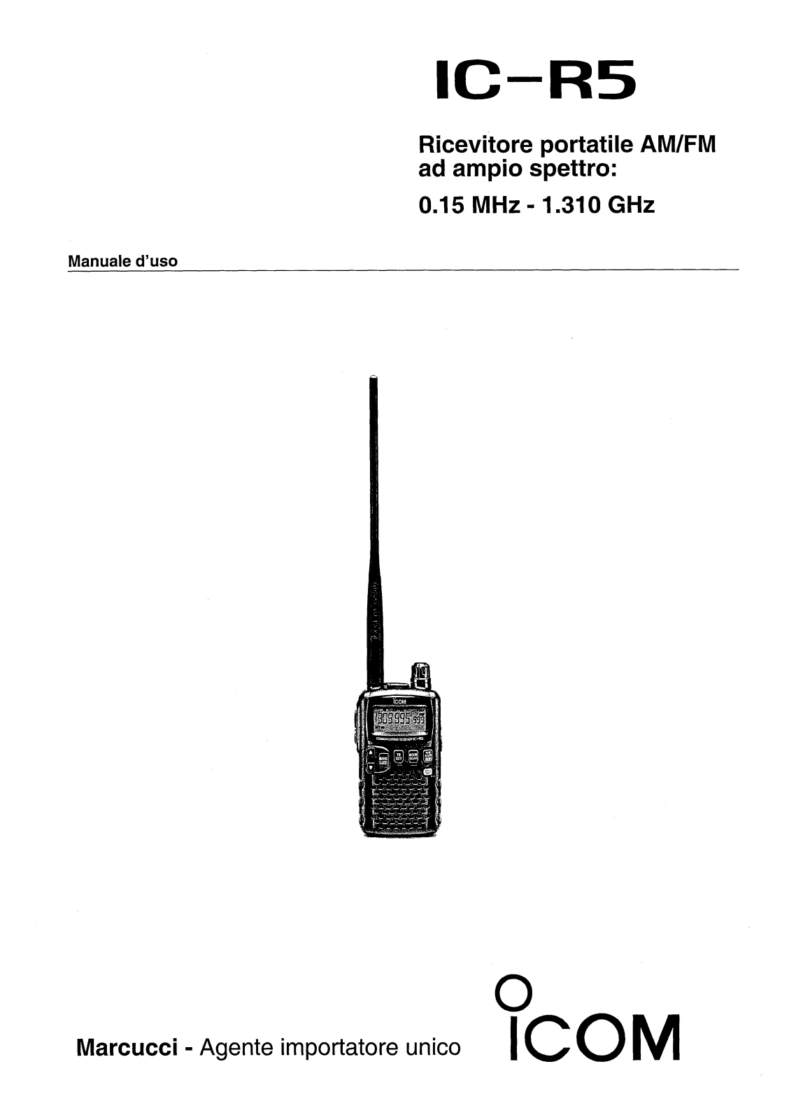 ICOM IC-R5 User guide