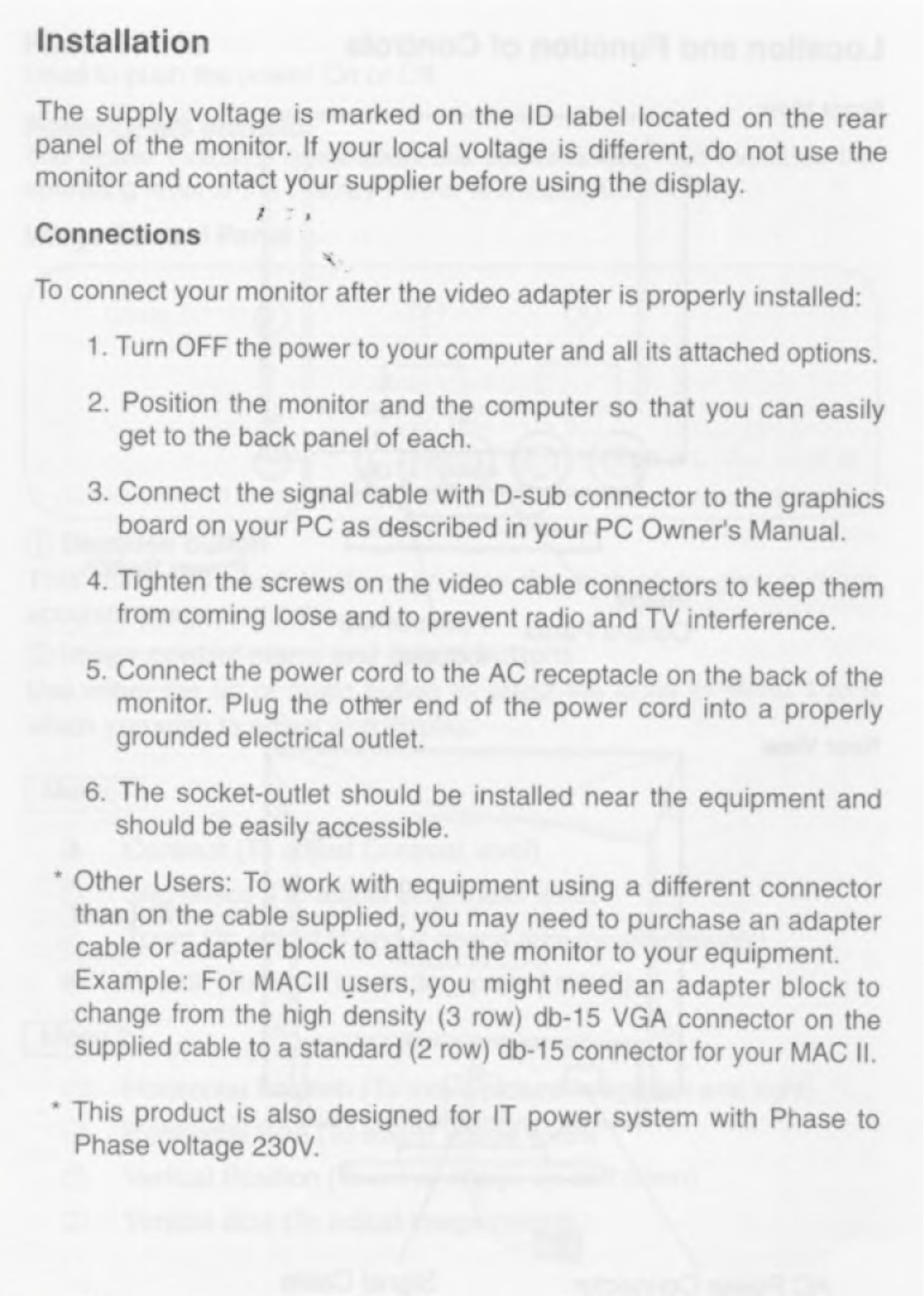 LG CS585DM User Manual