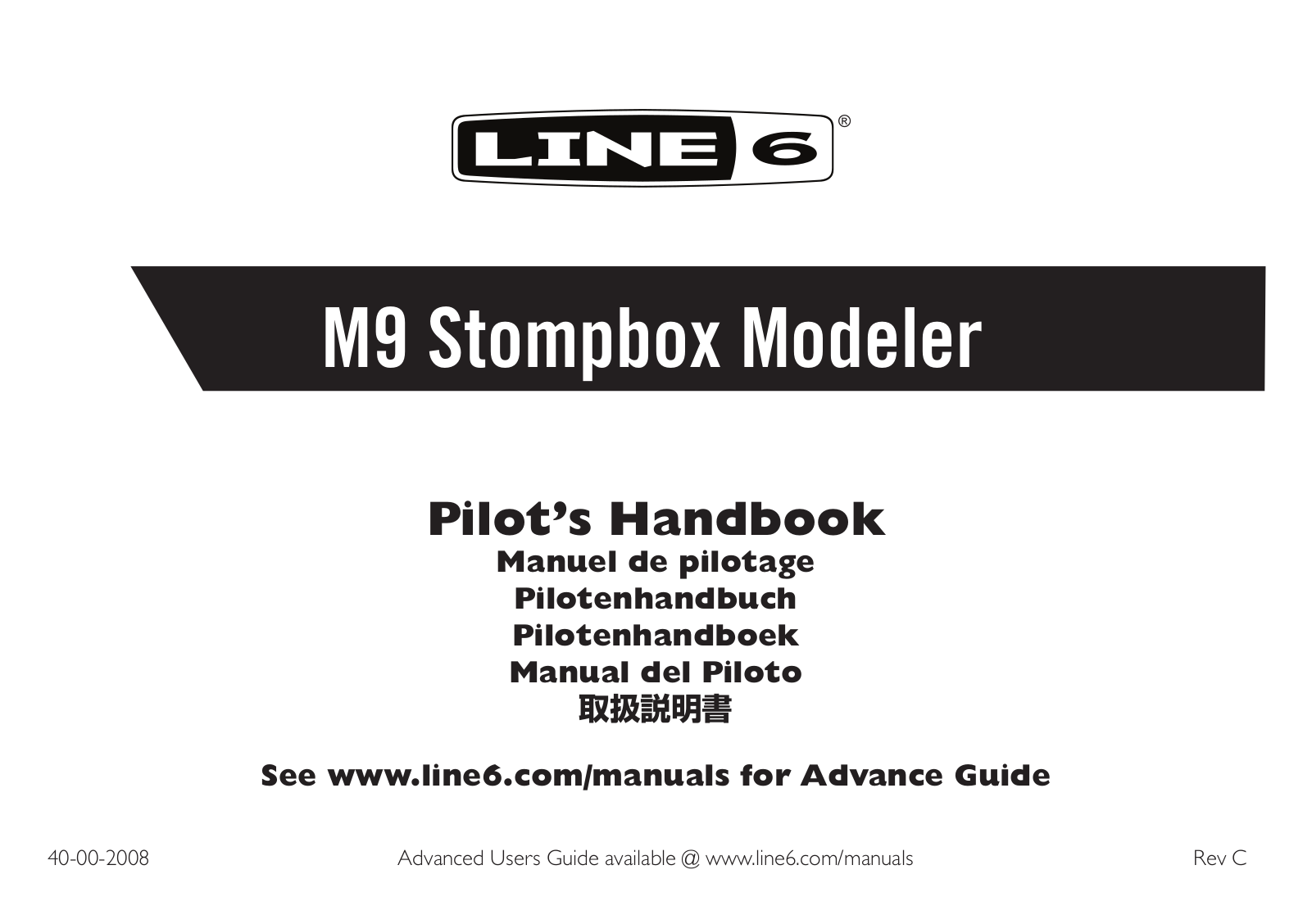 Line 6 M9 User Manual