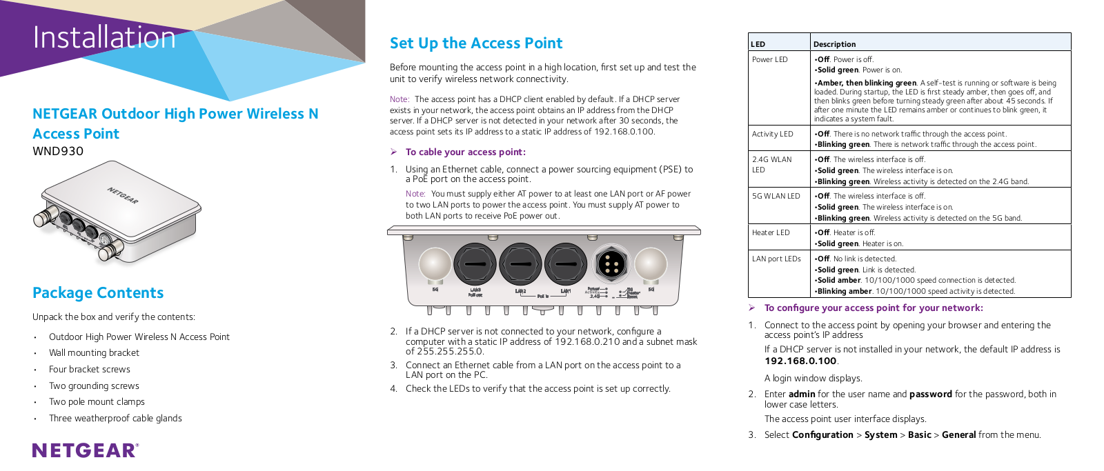 NETGEAR WND930 User Manual