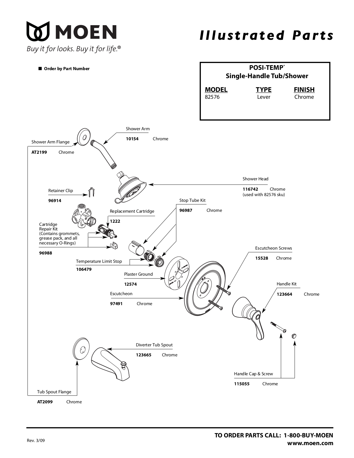 Moen MOE7601 Installation & Assembly - ManualMachine.com