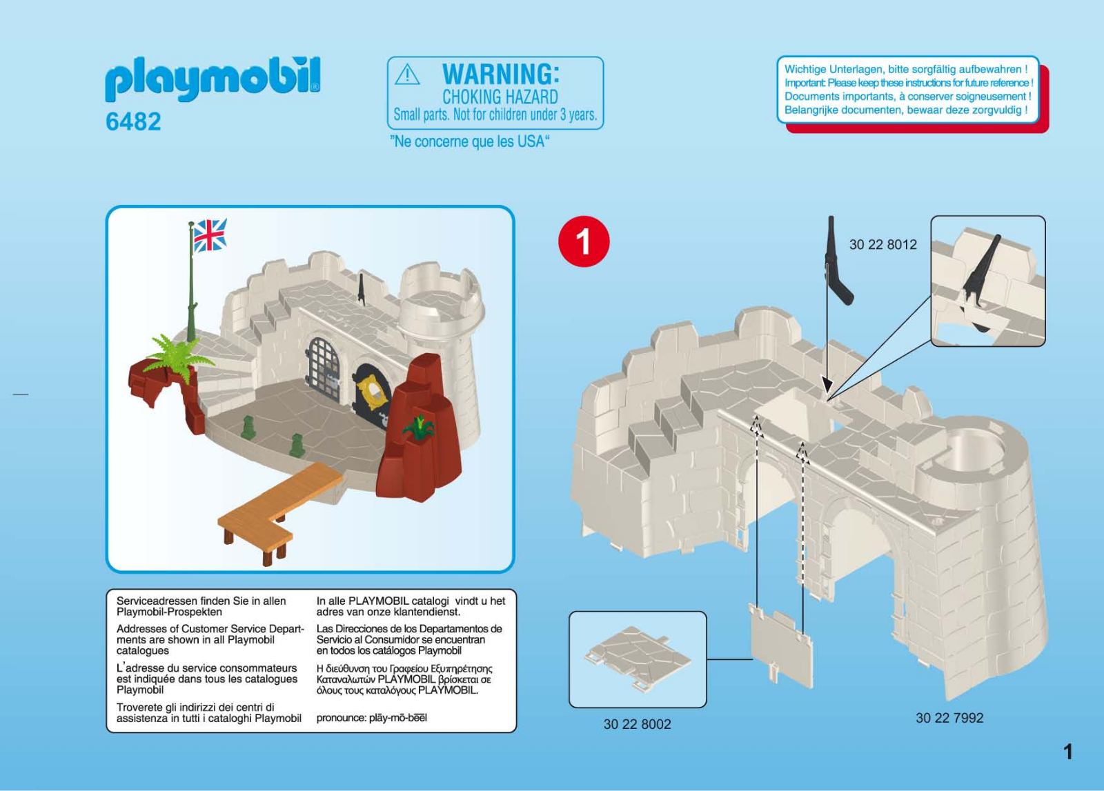 playmobil 6482 Instructions