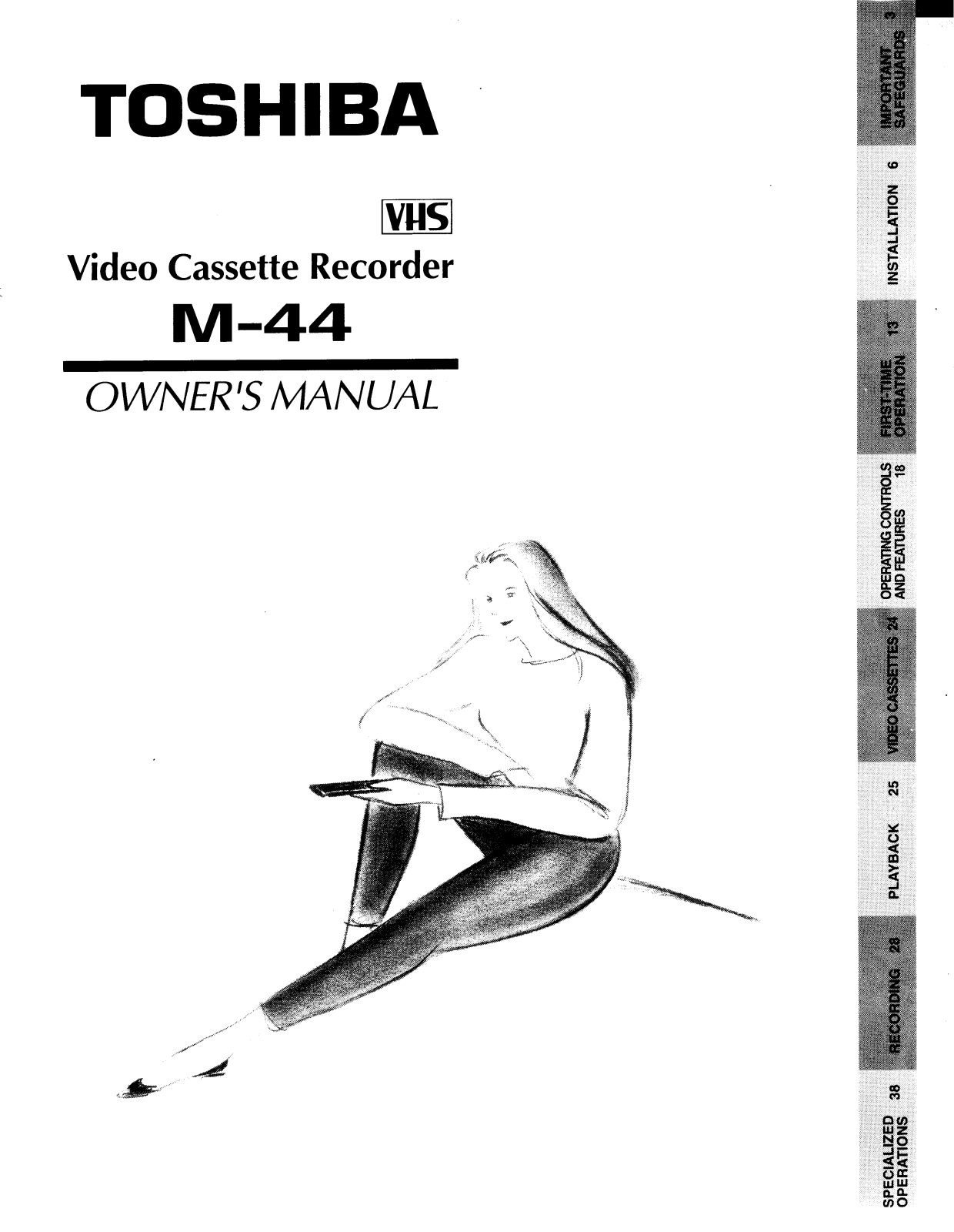 Toshiba M44 User Manual