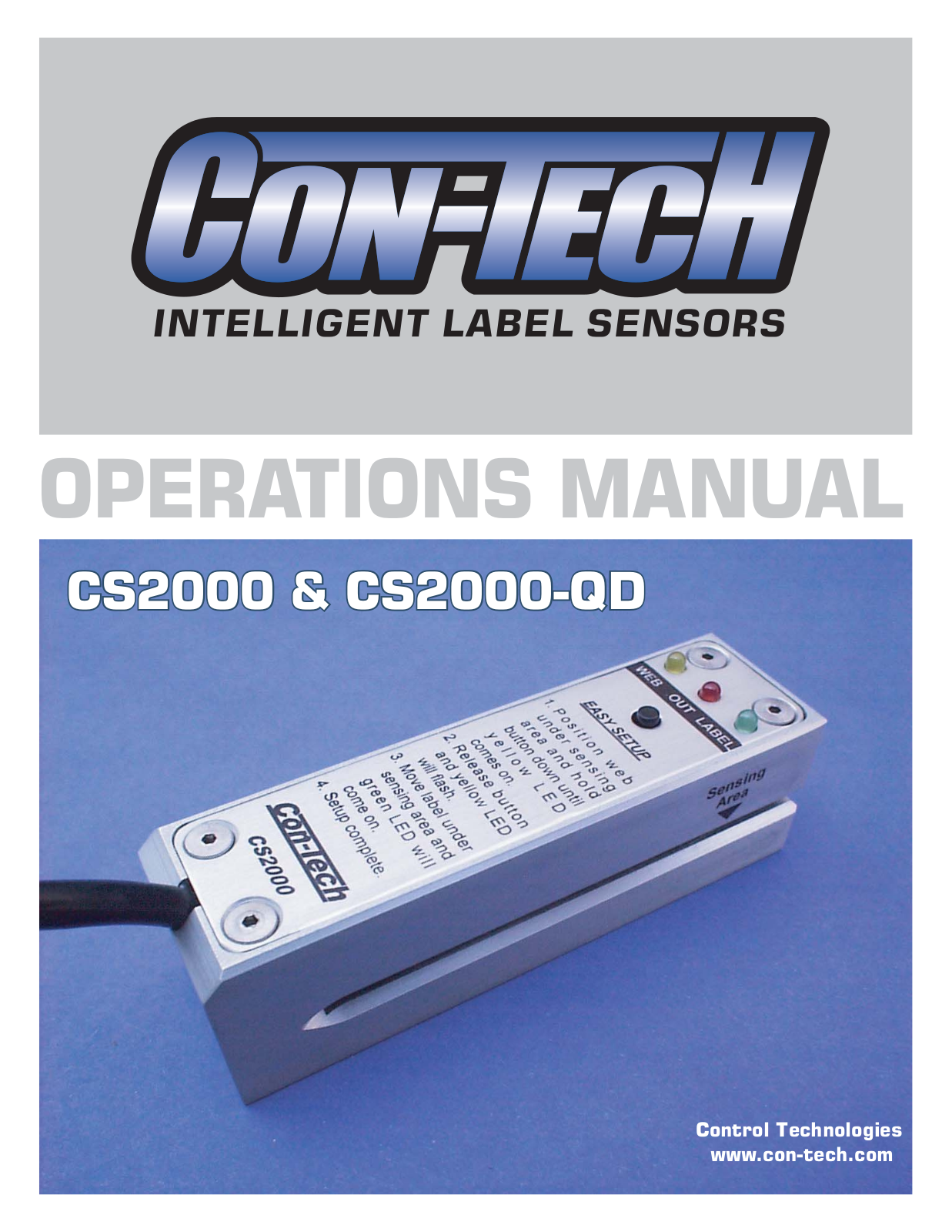 CON-TECH CS2000-QD User Manual