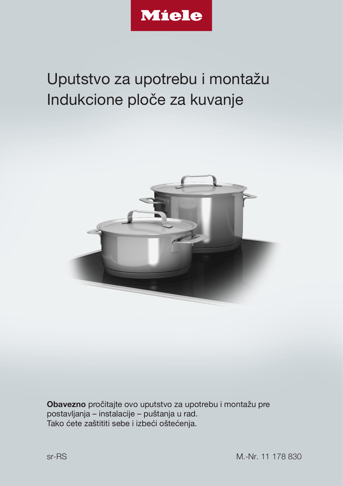 Miele KM 7564 FR, KM 7564 FL, KM 7574 FR, KM 7574 FL, KM 7575 FR User Manual