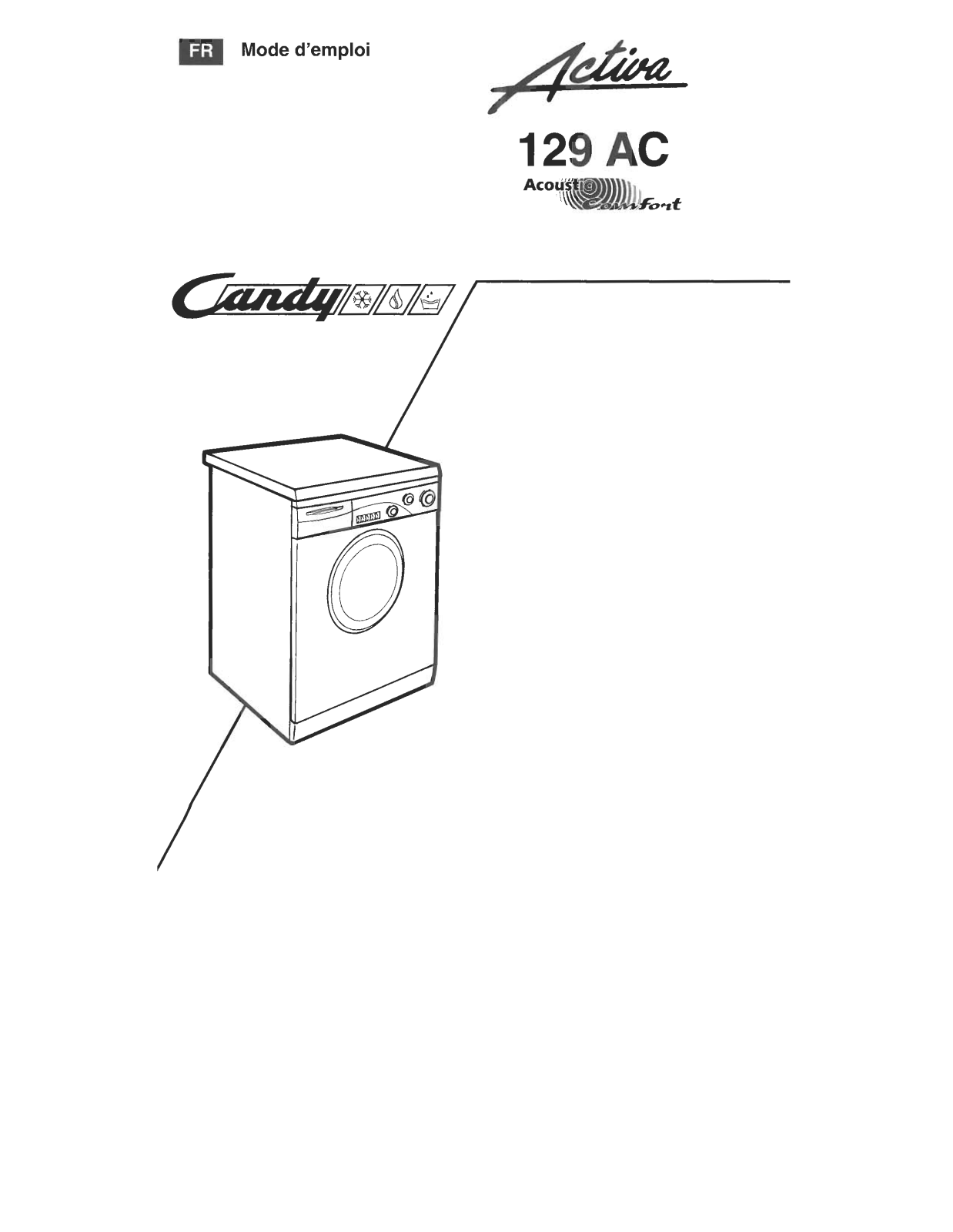 CANDY ACTIVA 129 User Manual - ManualMachine.com