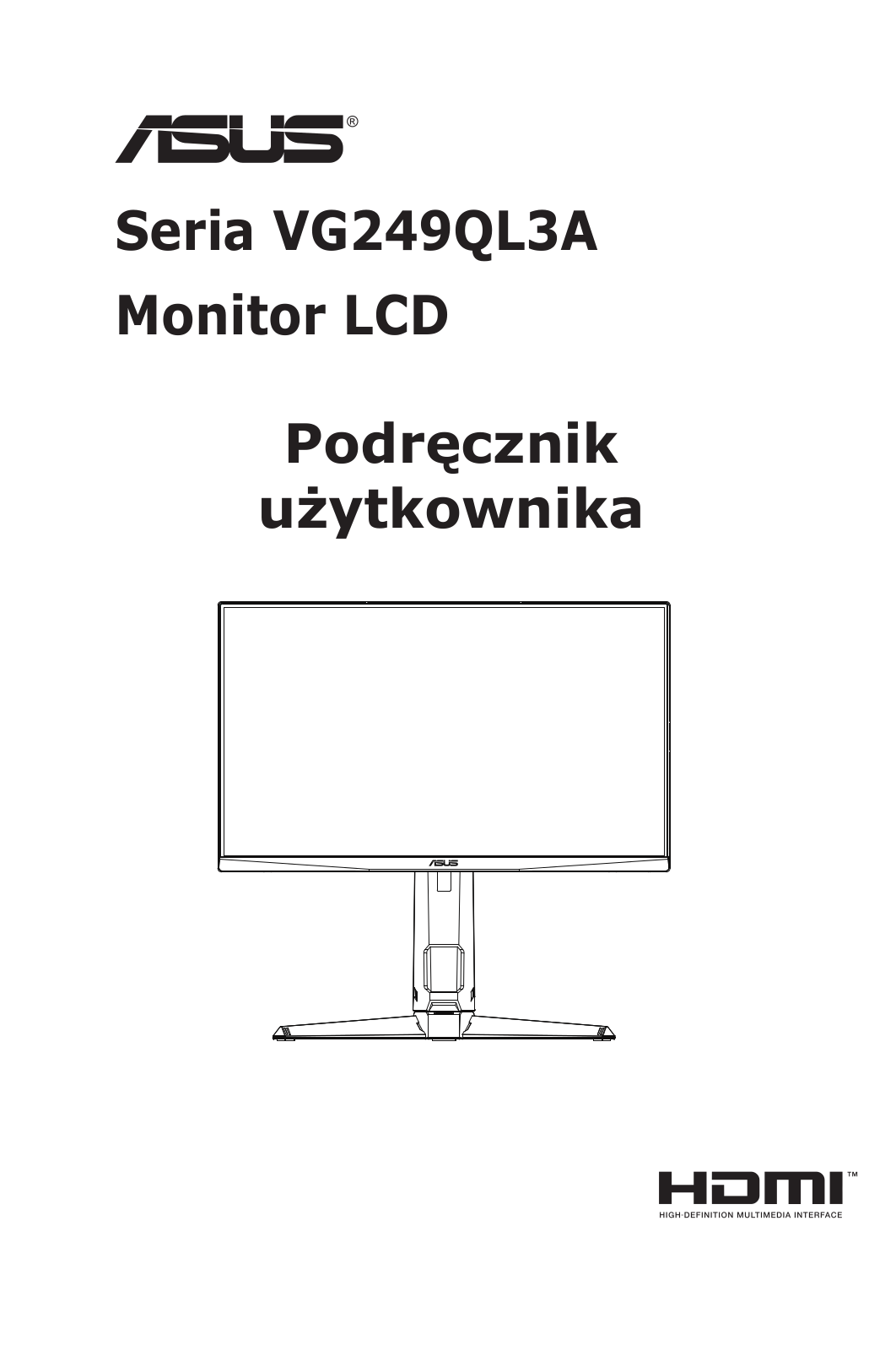 Asus VG249QL3A User guide - ManualMachine.com