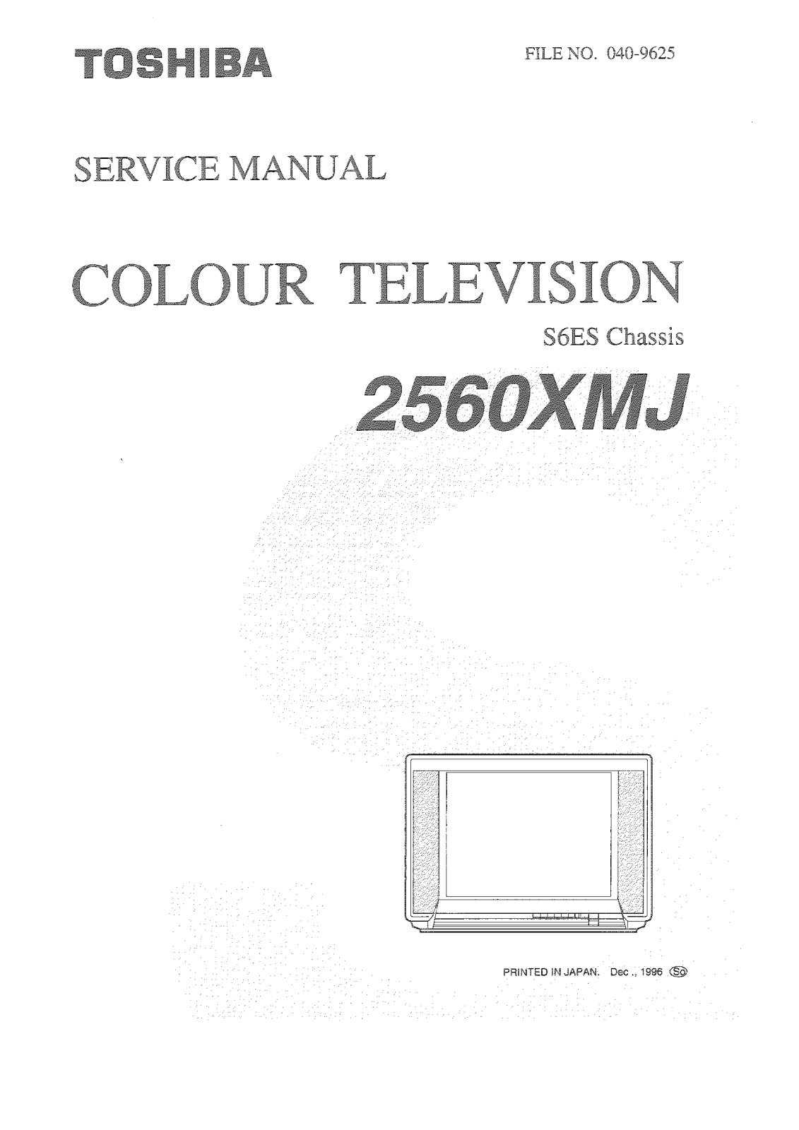 Toshiba 2560XMJ Schematic