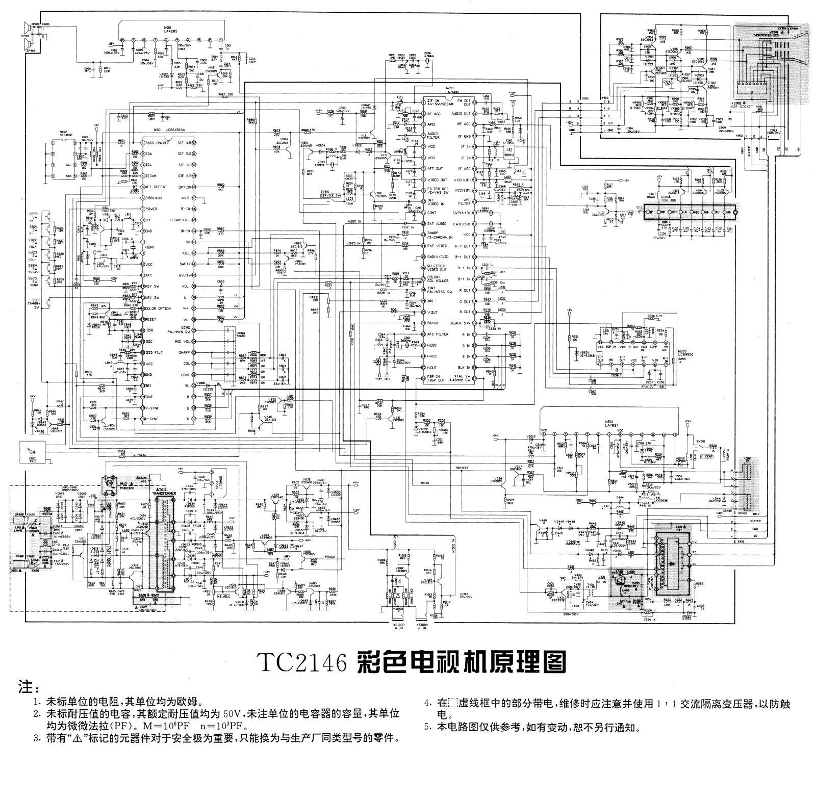 Hisense TC2146 Schematic