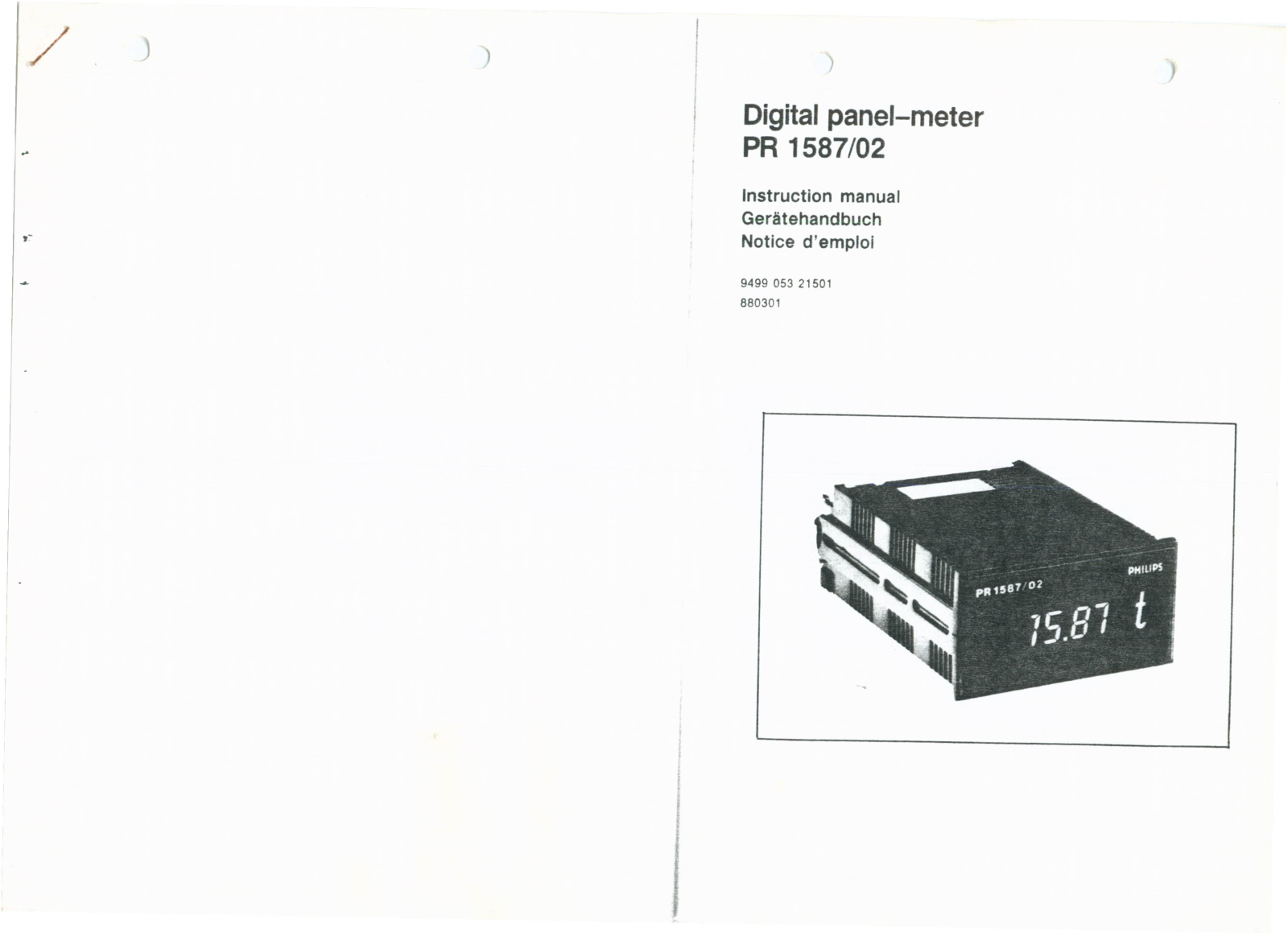 Philips pr1587 schematic