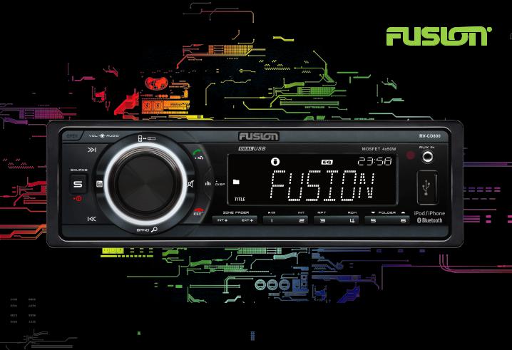 Fusion RV-CD800 User Manual