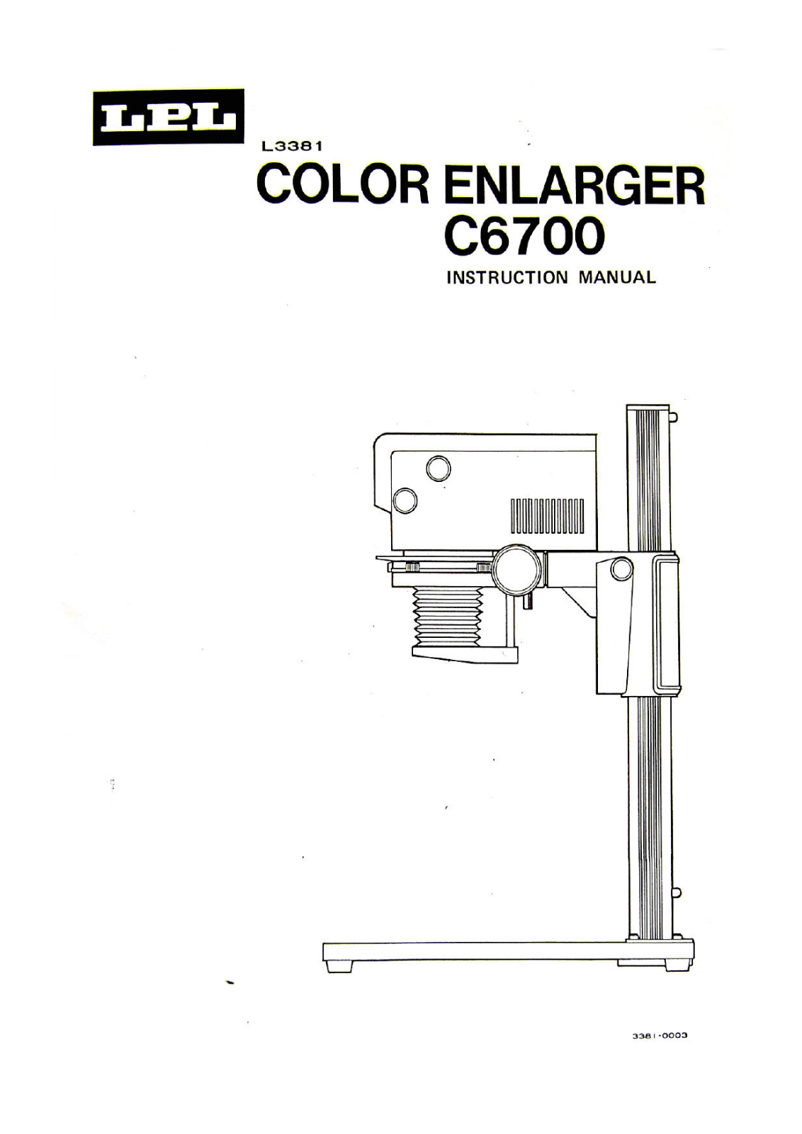 Lpl C6700 User Manual - ManualMachine.com