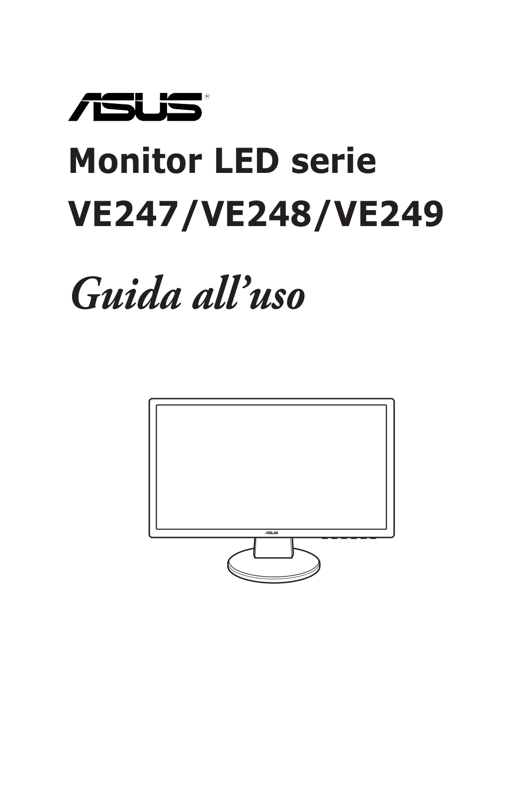 Asus VE247H, VE247D, VE248T, VE247S, VE248HL User Manual