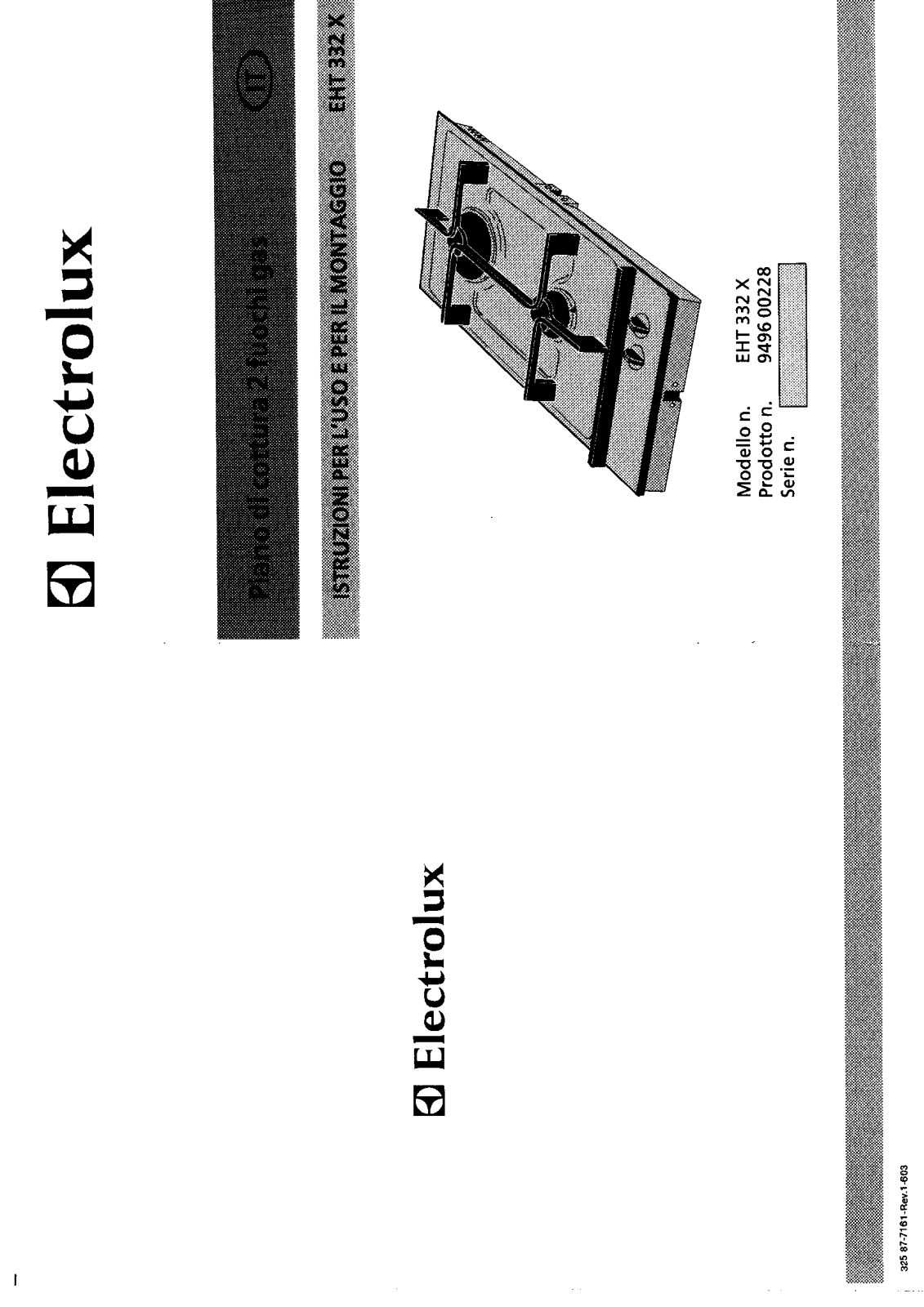 Zanussi ZBX622SS User Manual