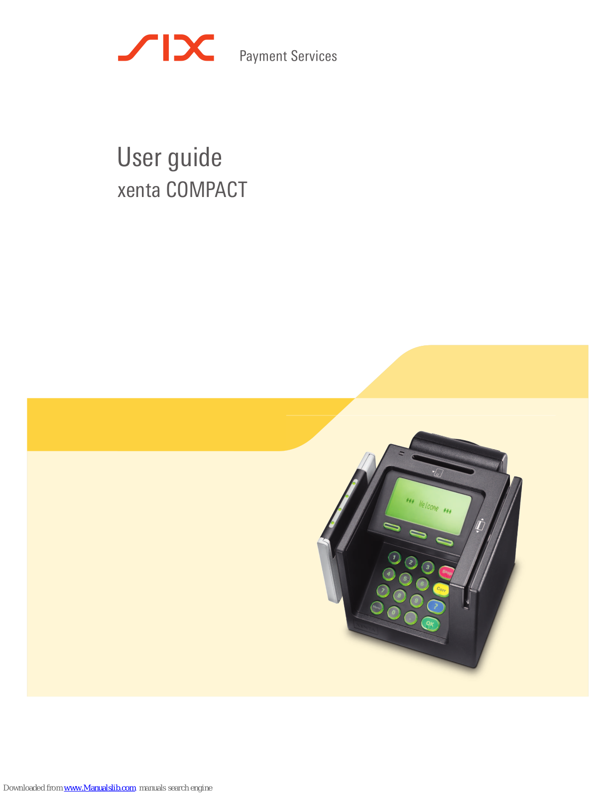 SIX Payment Services xenta COMPACT User Manual