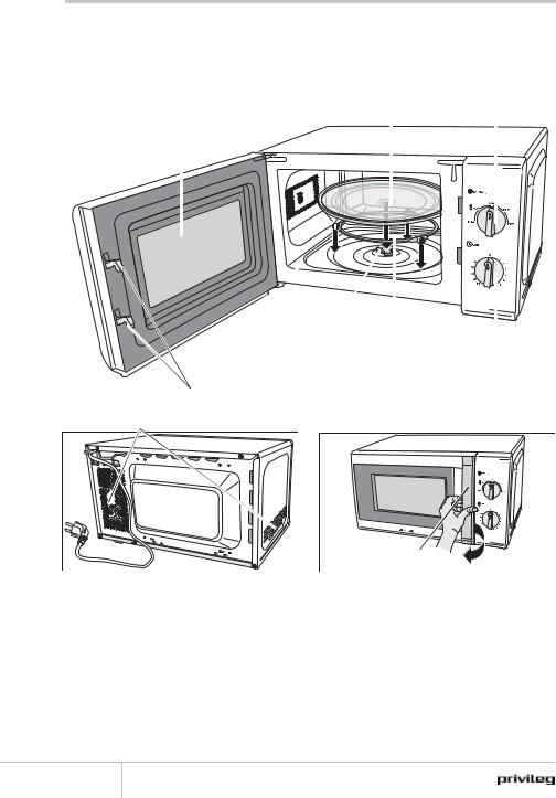 Privileg MM820CTB-PM weiß operation manual