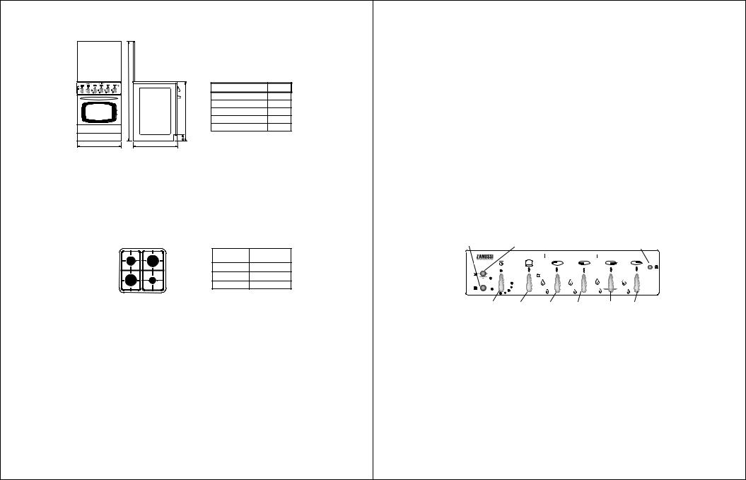 Zanussi ZC542TS, ZC542TSC User Manual