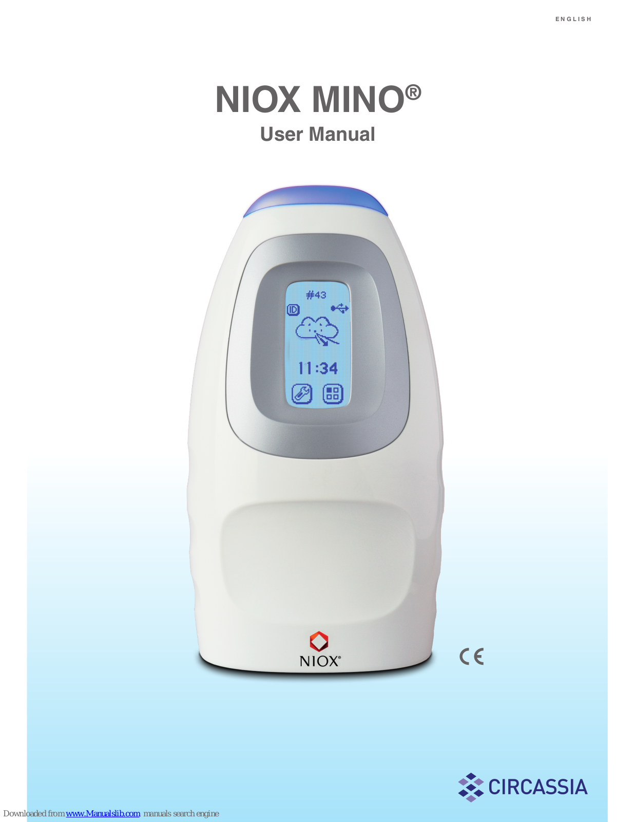 NIOX MINO, 09-1010, 09-1015, 12-1003, 09-1100 User Manual - ManualMachine.com