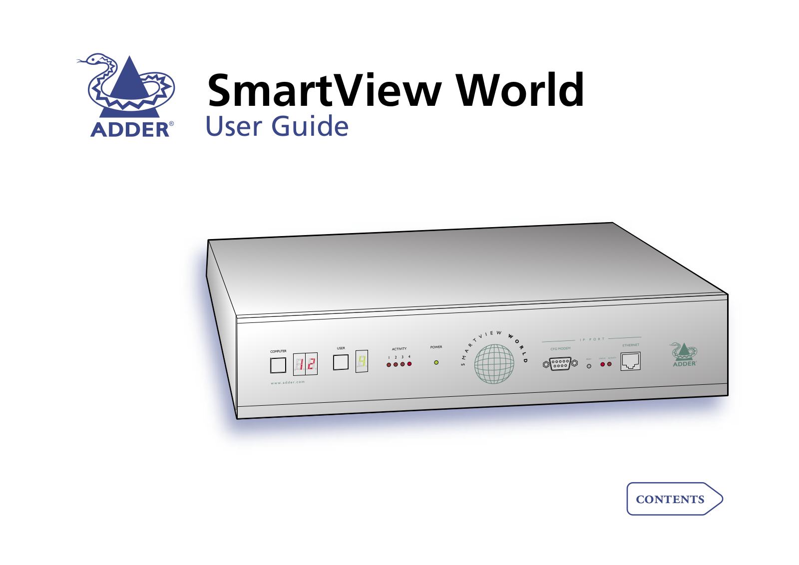 Adder Technology SmartView World User Manual