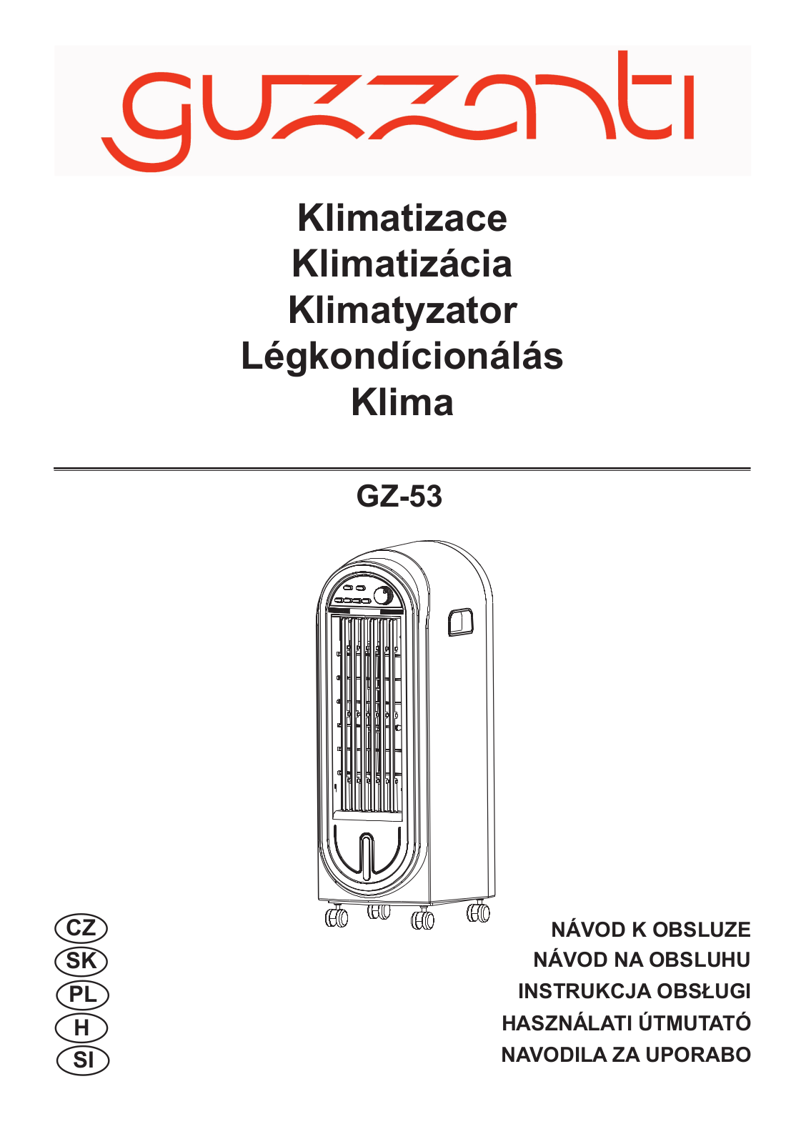 Guzzanti GZ 53 User Manual