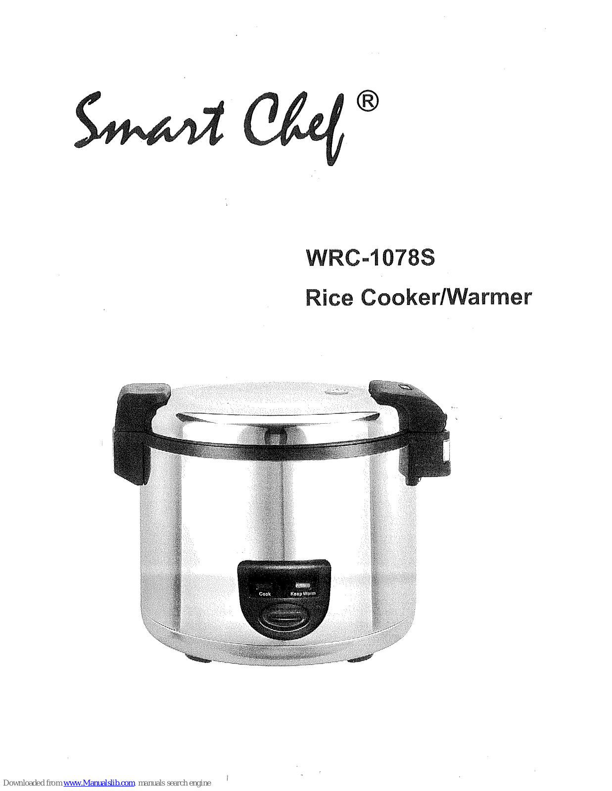 Smart Chef WRC-1078S User Instructions - ManualMachine.com