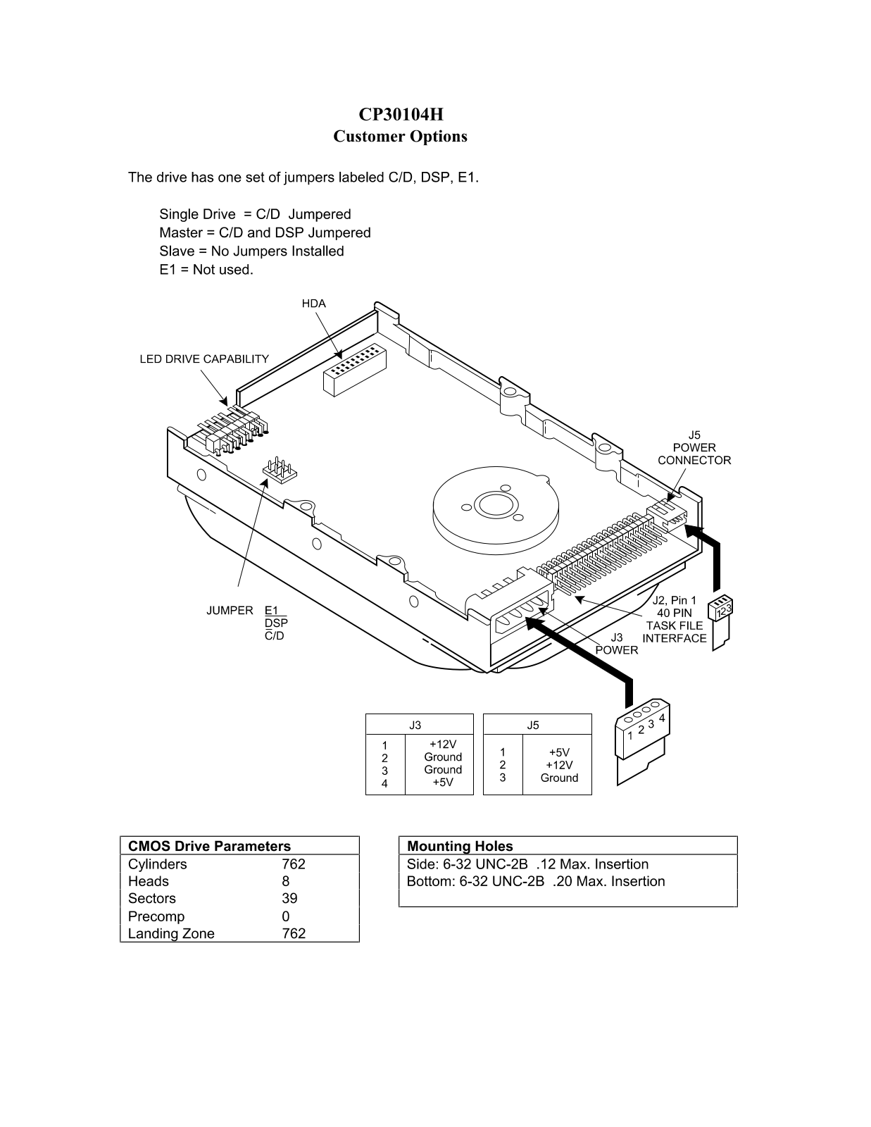Conner CP30104H User Manual - ManualMachine.com