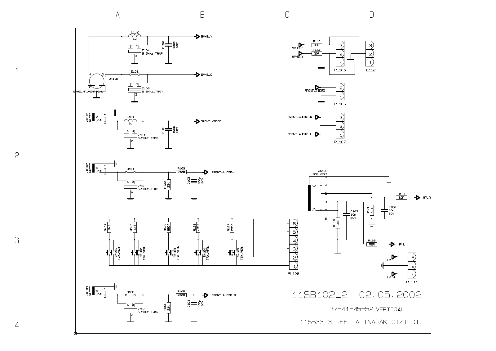 Vestel 11SB102-2 schematic