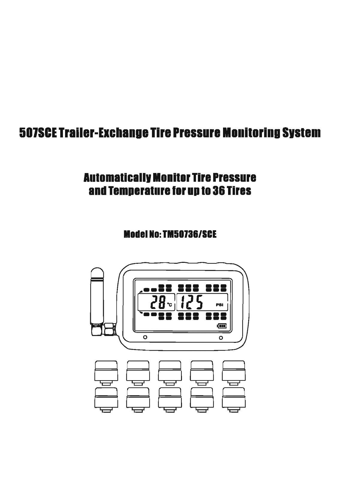 Gobiz Electronics TPMSSC, TPMS507 Users Manual