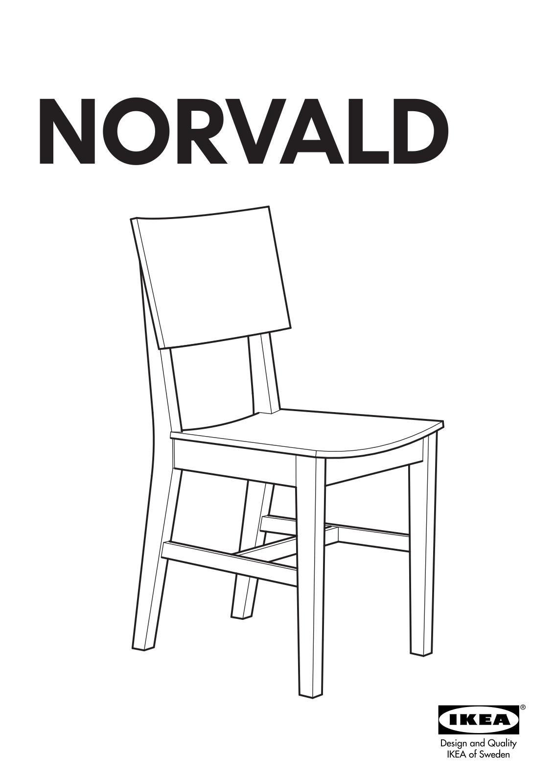 IKEA NORVALD User Manual