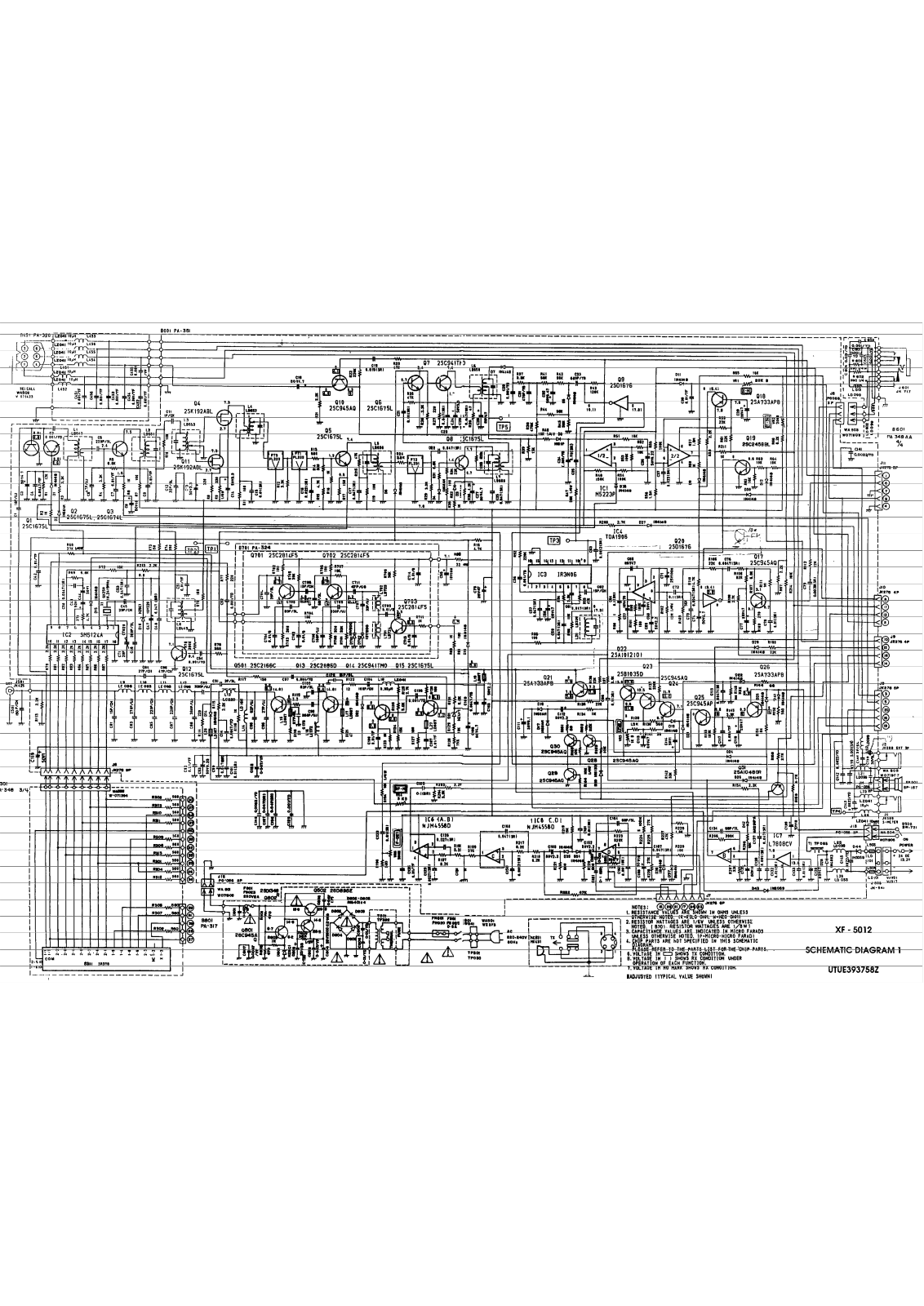 stabo xf 5012 Schematic