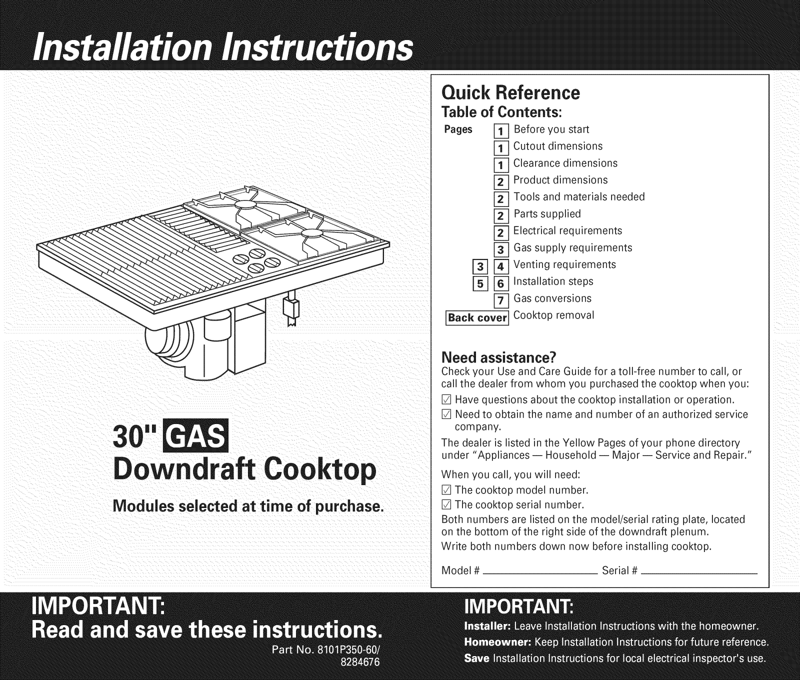 Whirlpool SC8720EDB06 Installation Guide - ManualMachine.com