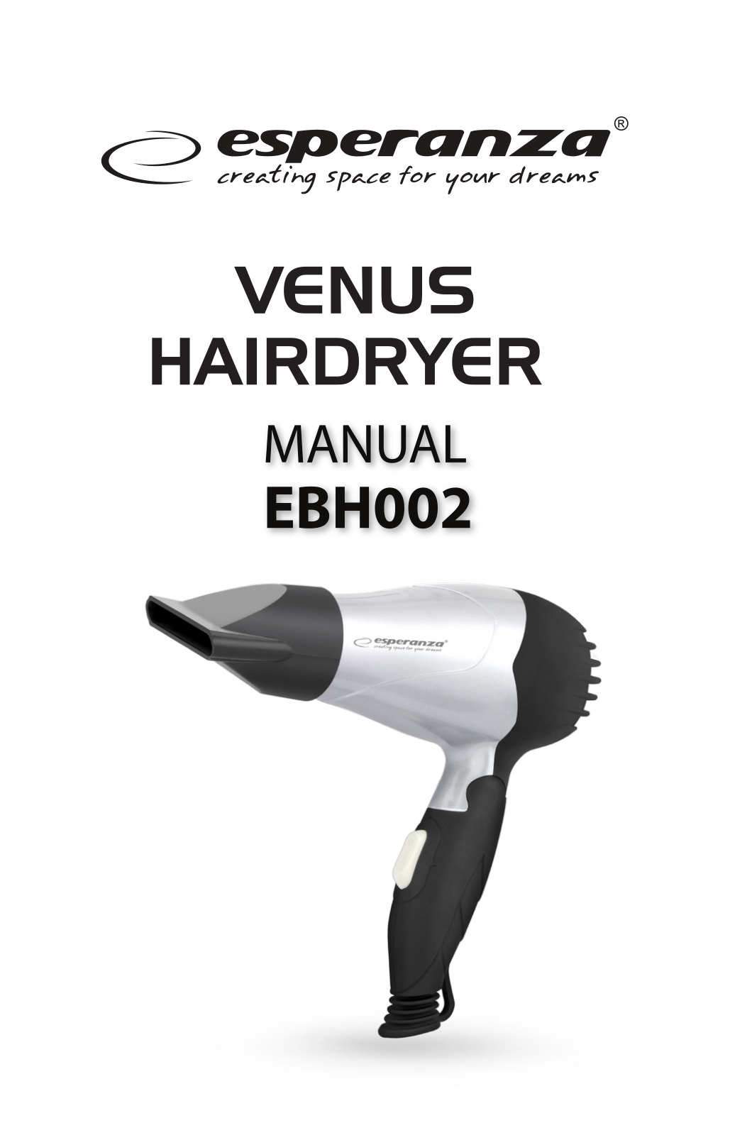 ESPERANZA Venus, EBH002S User guide - ManualMachine.com