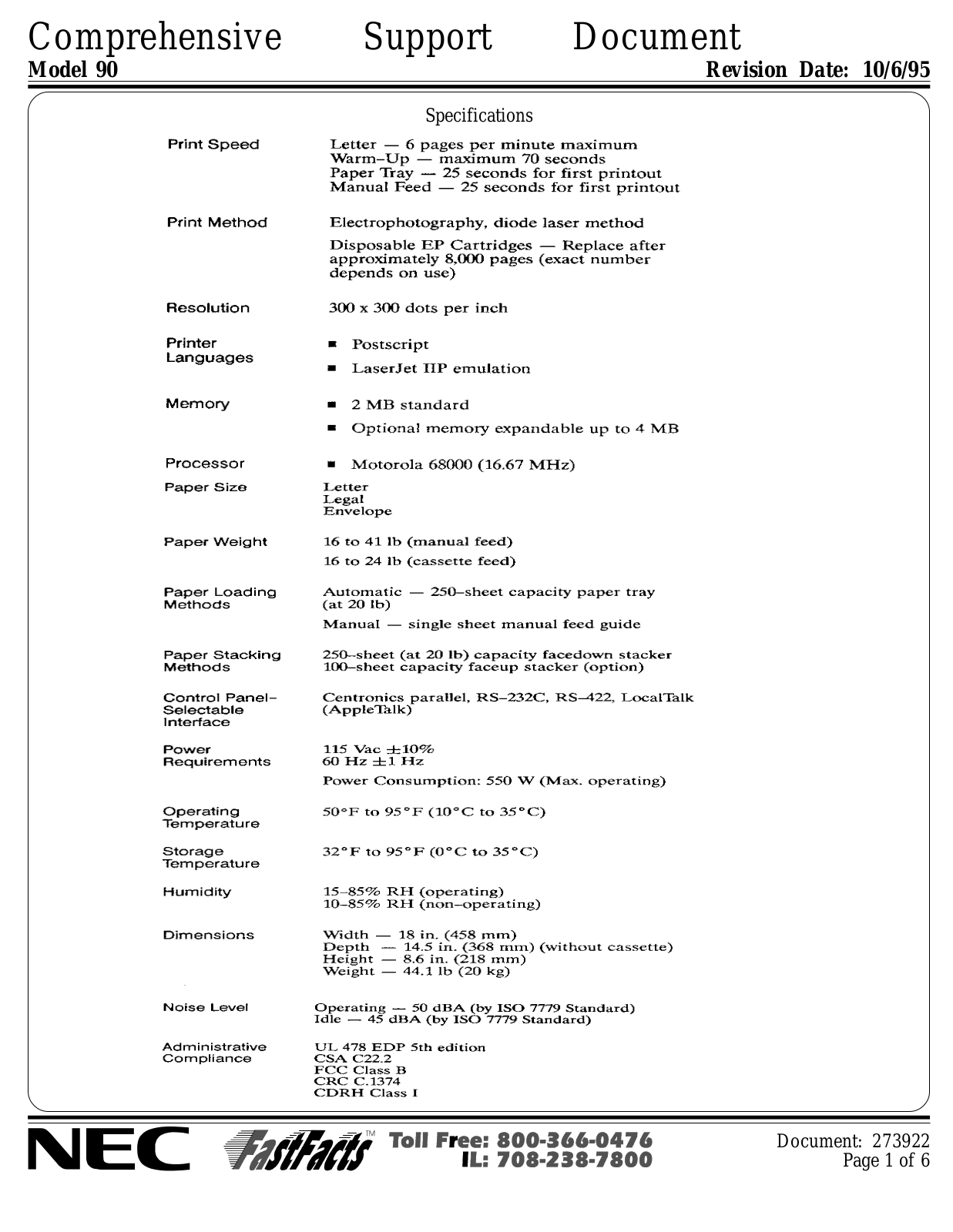 NEC Silentwriter 90 User Guide