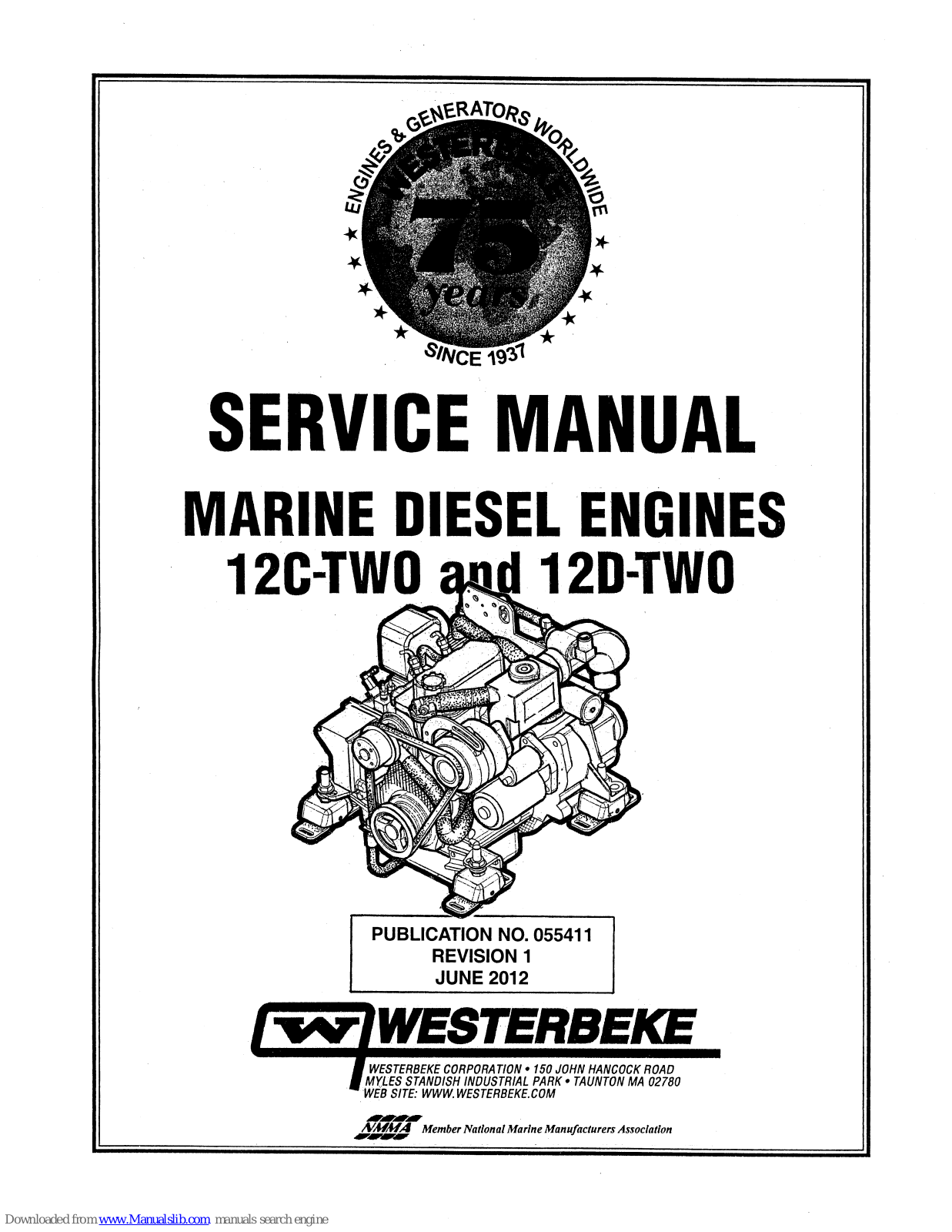 Westerbeke 12C-TWO, 120D-TWO Operator's Manual - ManualMachine.com