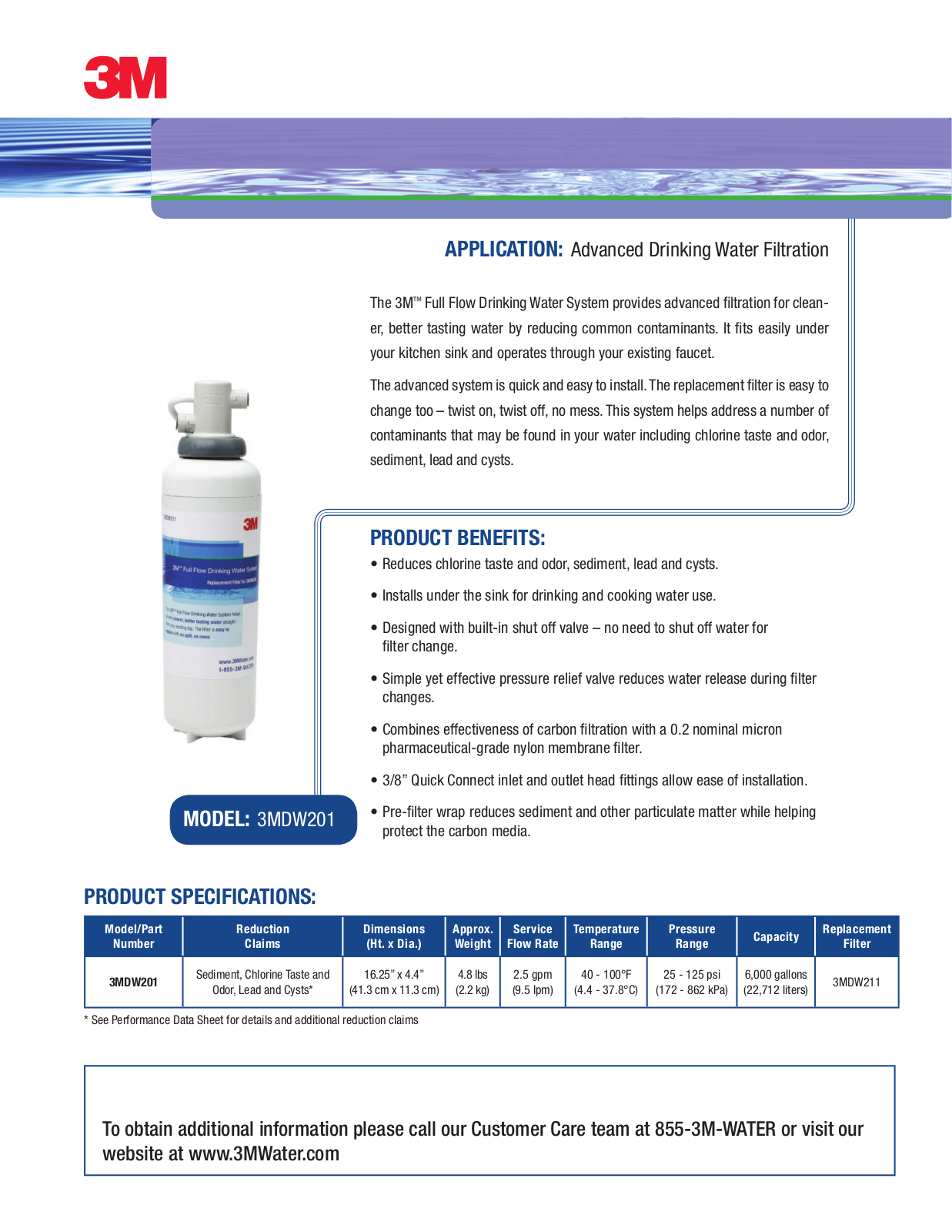 3M 3MDW201 User Manual