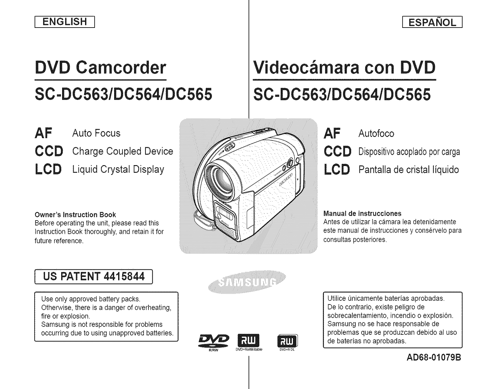 Samsung SC-DC564, SC-DC565, SC-DC563 User Manual - ManualMachine.com