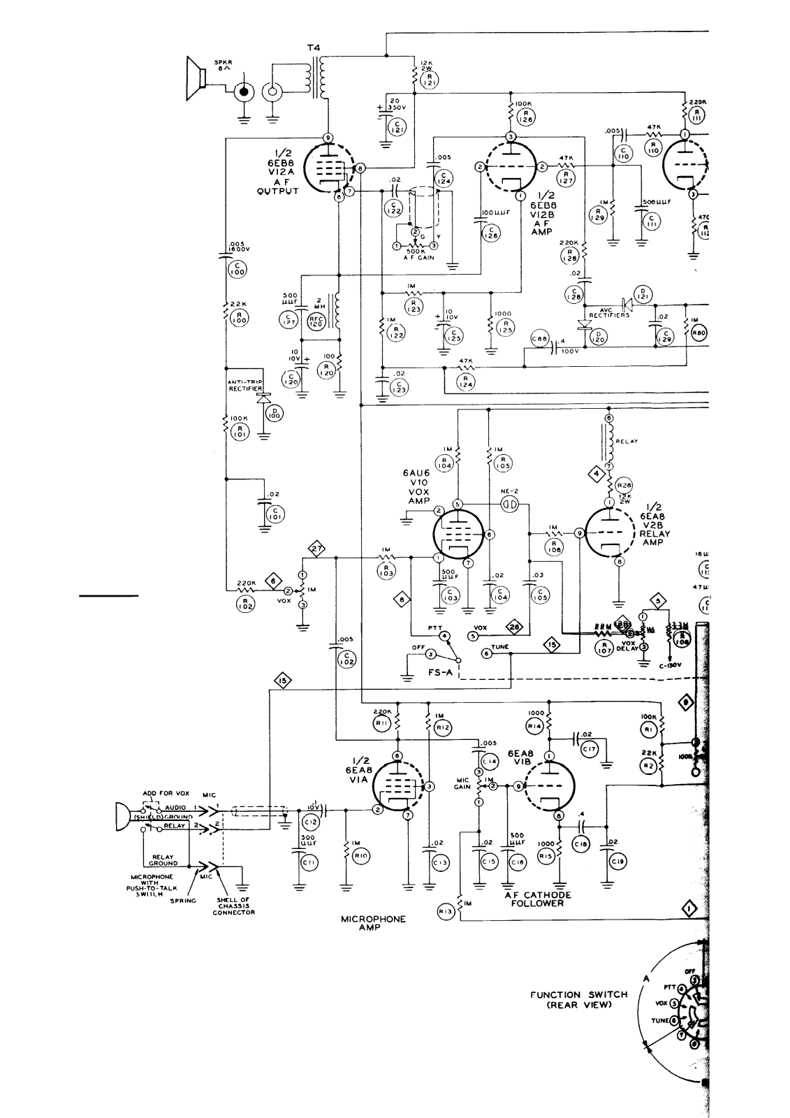 Heathkit HW-22 Schematic