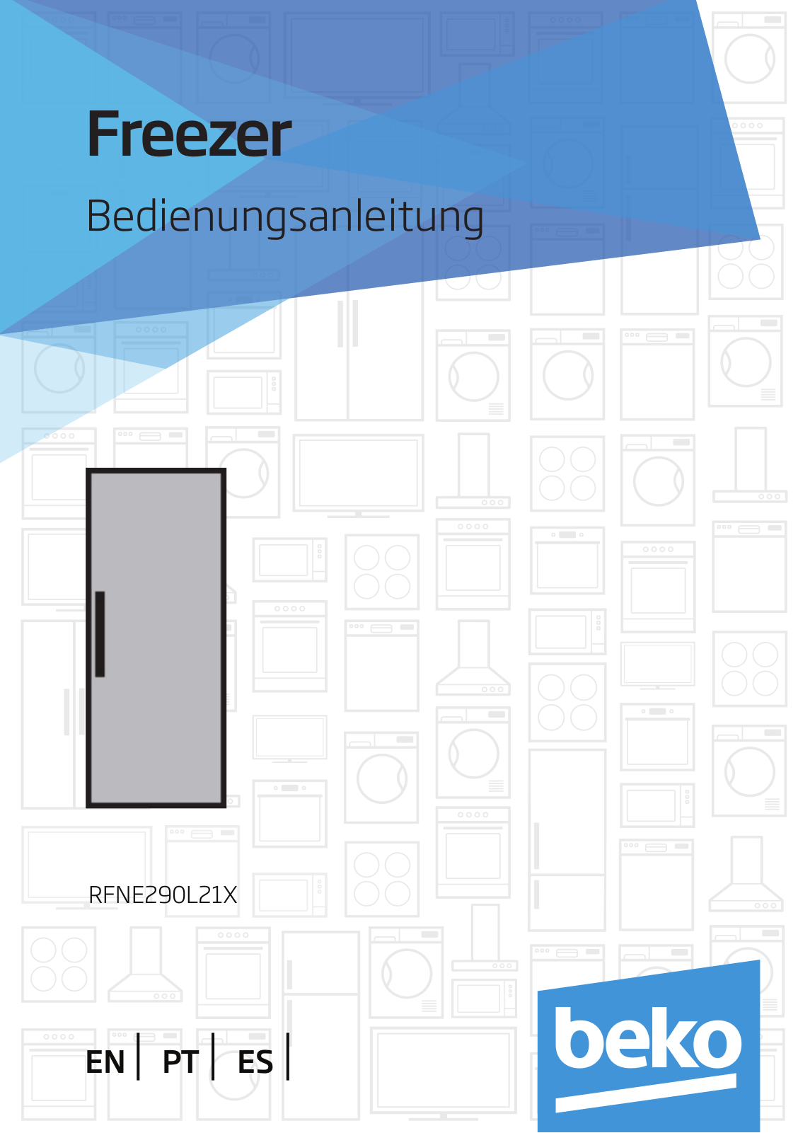 Beko RFNE290L21X User manual