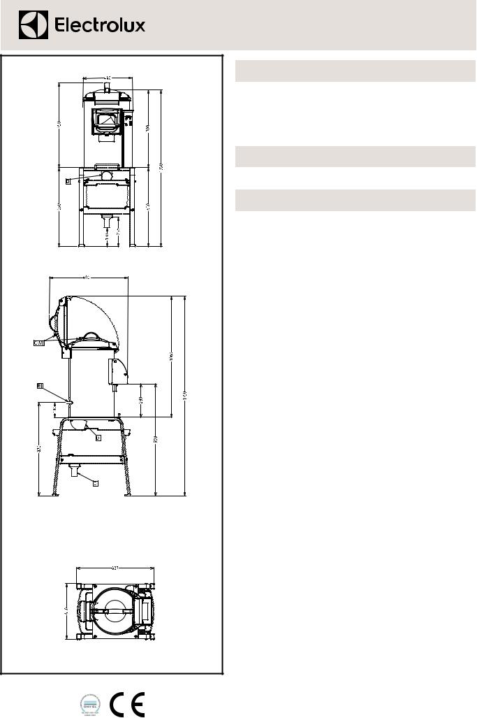 Electrolux T15E1C, T15E324C Datasheet