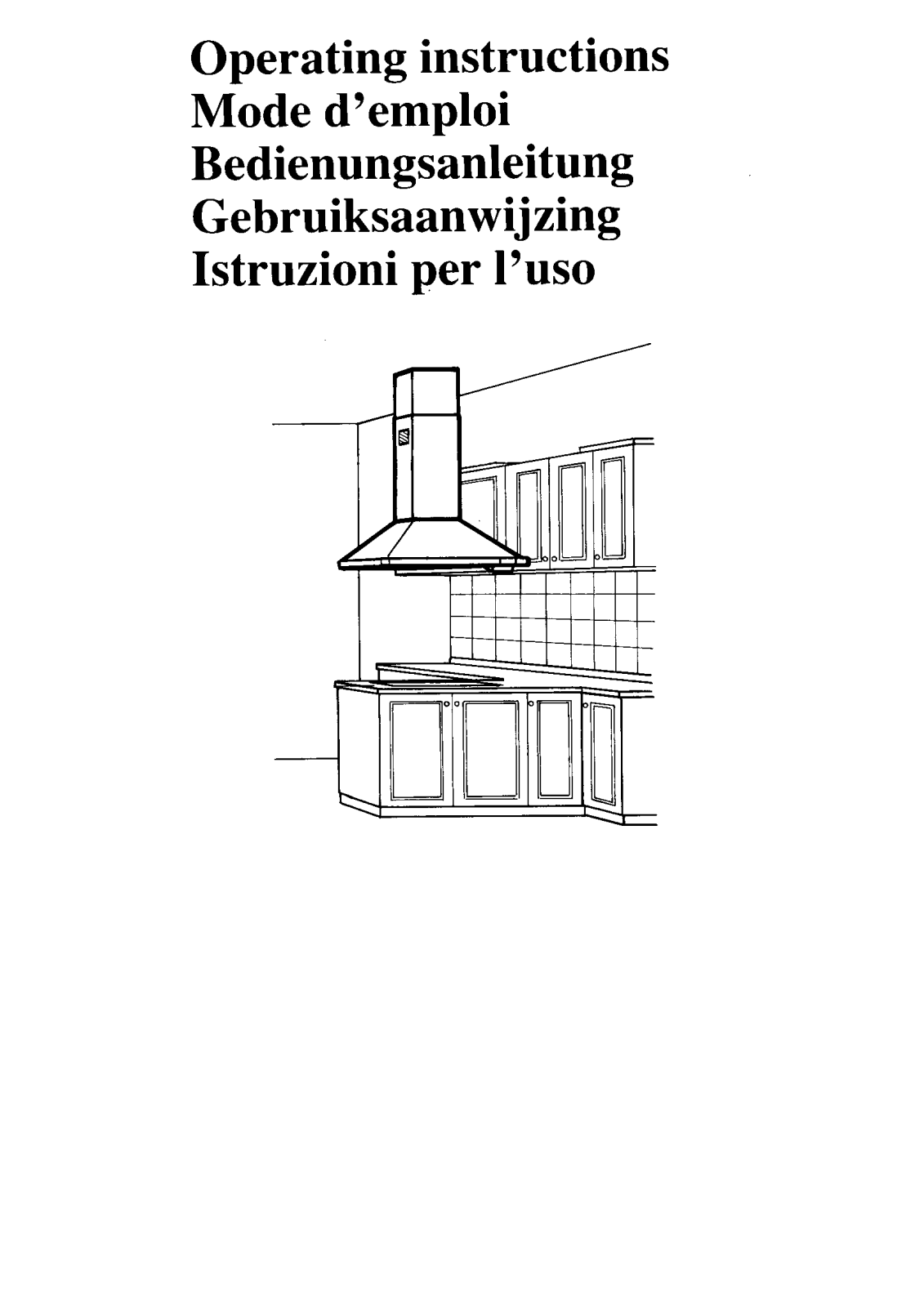 electrolux EFC911X Operating Manual