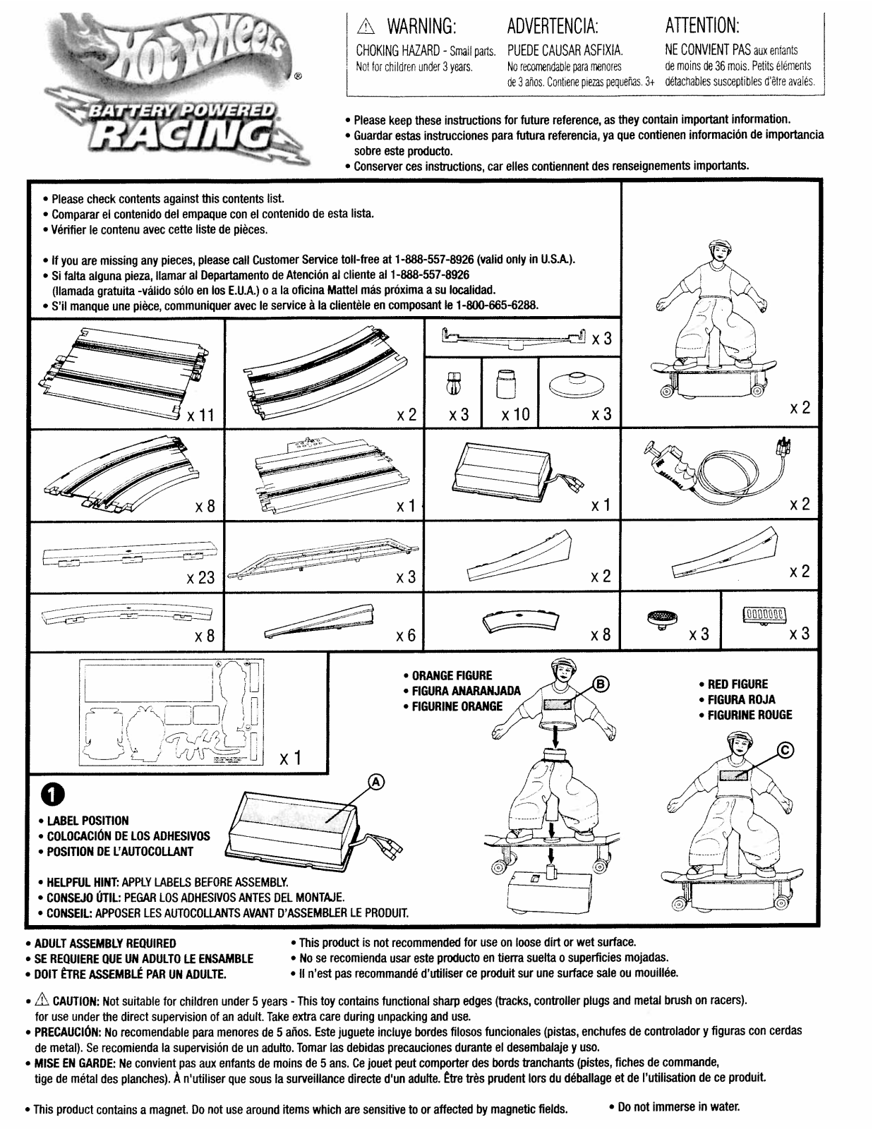 Fisher-Price 94846 Instruction Sheet