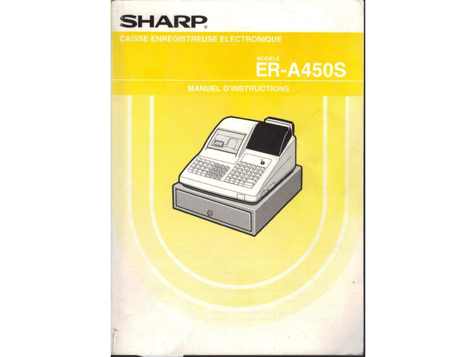SHARP ER-450S User Manual