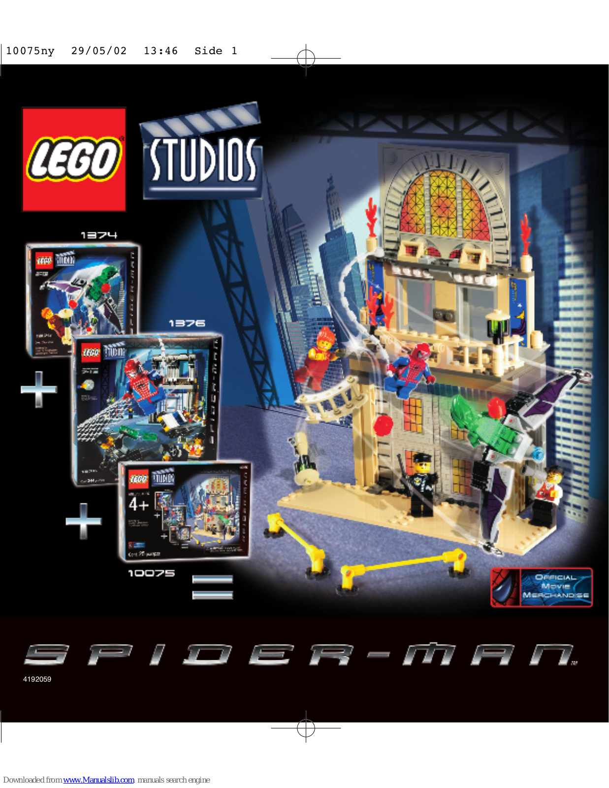 LEGO Spider-Man 4192059 Building Instructions