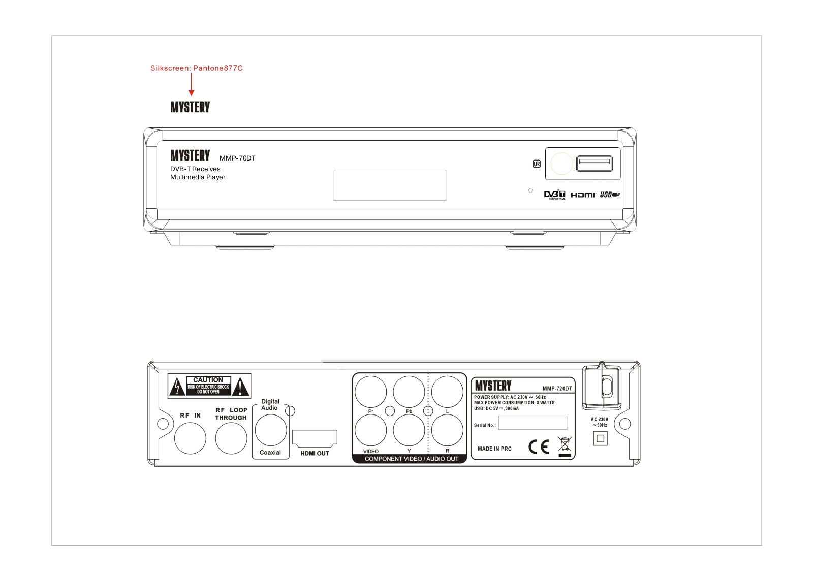 Mystery MMP-72DT User Manual